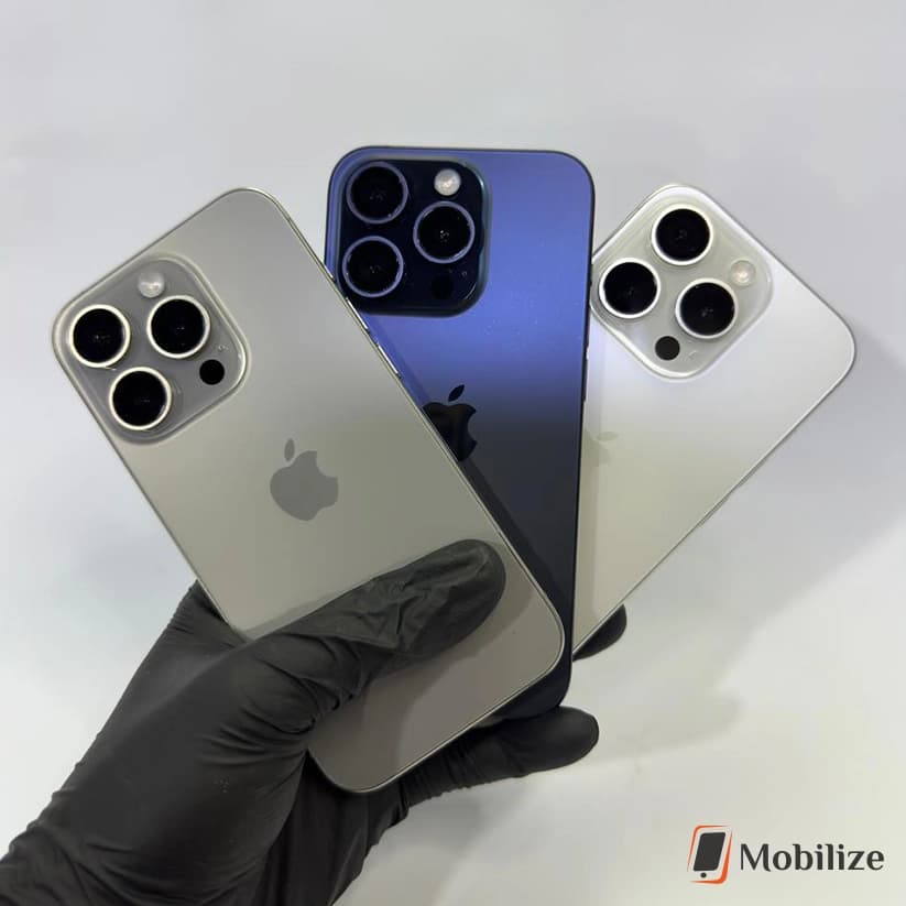iPhone 15 Pro Natural Titanium